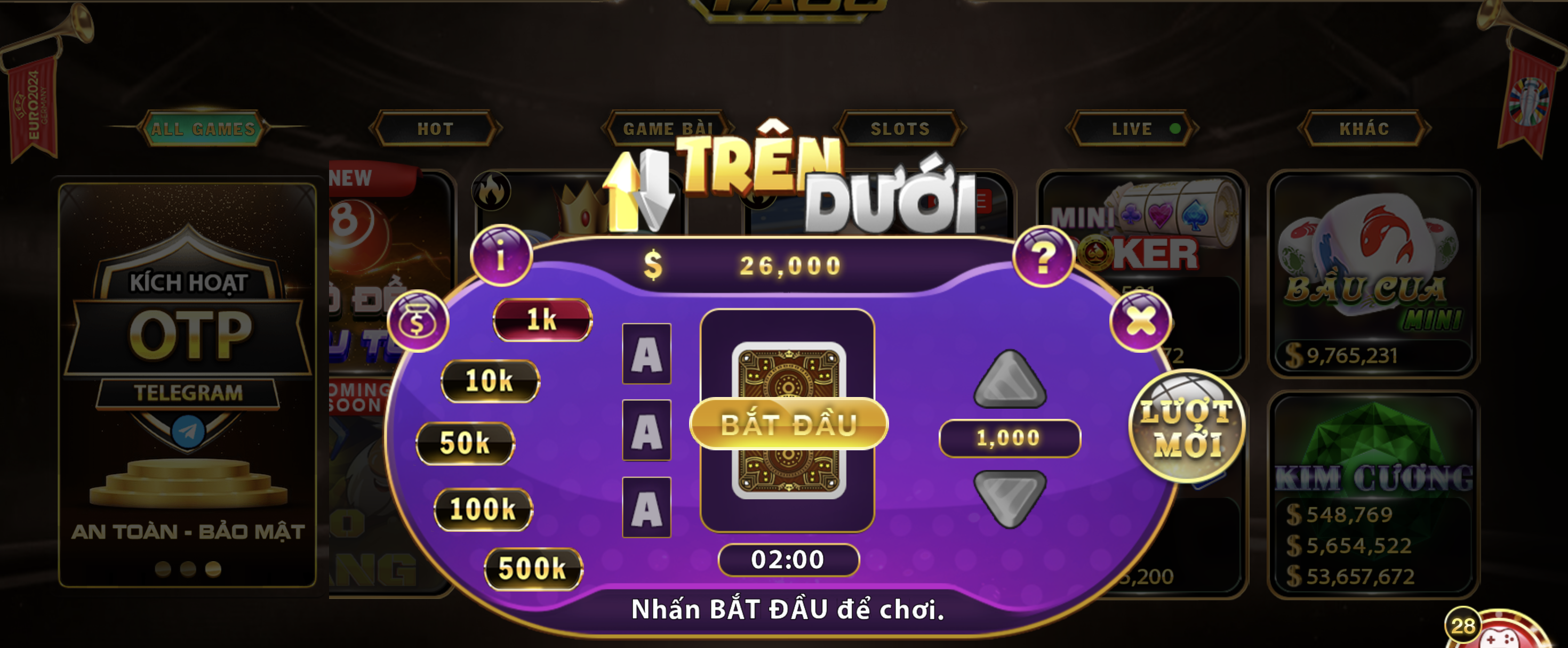 Mini Game Trên Dưới – Fa88 Bật Mí Cách Chơi Đơn Giản