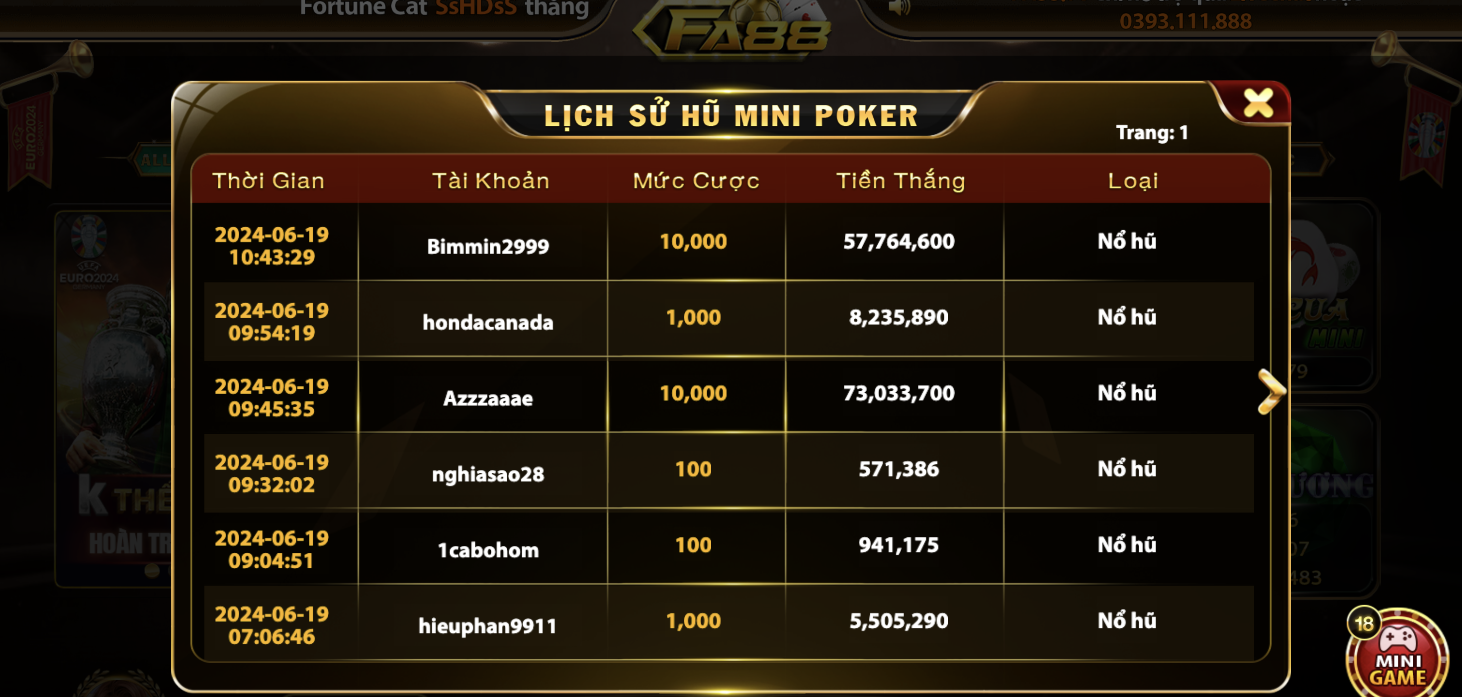 Điểm đặc biệt của Mini Poker